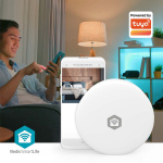 Nedis SmartLife luftkvalitetsmonitor | Wi-Fi | Karbondioksid (CO2) / Luftfuktighet / Temperatur | Android™ / IOS | Hvit