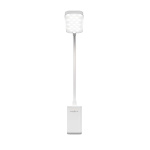 Nedis LED bordlampe | Dimbar | 1 Lysmodus | 90 lm | Oppladningsbar | Touch Function | Hvit