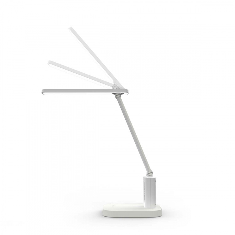 Nedis LED bordlampe | Dimbar | 3 Lysmodi | 220 lm | Oppladningsbar | Dimmer - På produkt | Hvit