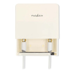 Nedis Mast Forsterker | Antall utganger: 2 | Forsterkningskontroll: 15 - 30 dB | F-Hun | Støytall: 4 dB | Hvit