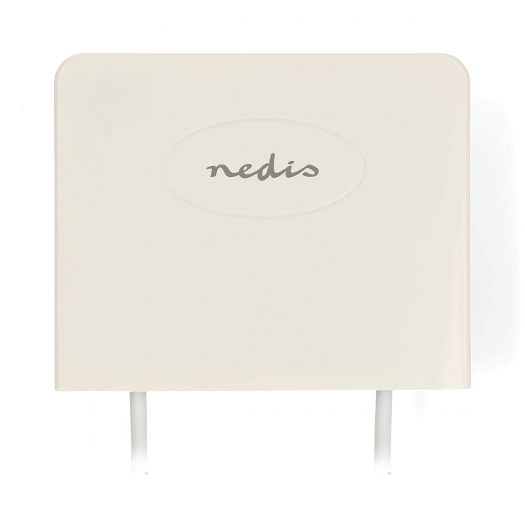Nedis Mast Forsterker | Antall utganger: 2 | Forsterkningskontroll: 15 - 30 dB | F-Hun | Støytall: 4 dB | Hvit