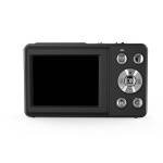 Nedis Digitalt Fotokamera | Dobbel Skjerm | 48 MPixel | 4K@30fps | 5 MPixel CMOS | Sort