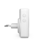 Nedis SmartLife-Klokke | RF, frequency 433 Mhz / Wi-Fi | Nettstrøm drevet | 60 melodier | 100 - 240 V AC | Justerbar volum | Hvit