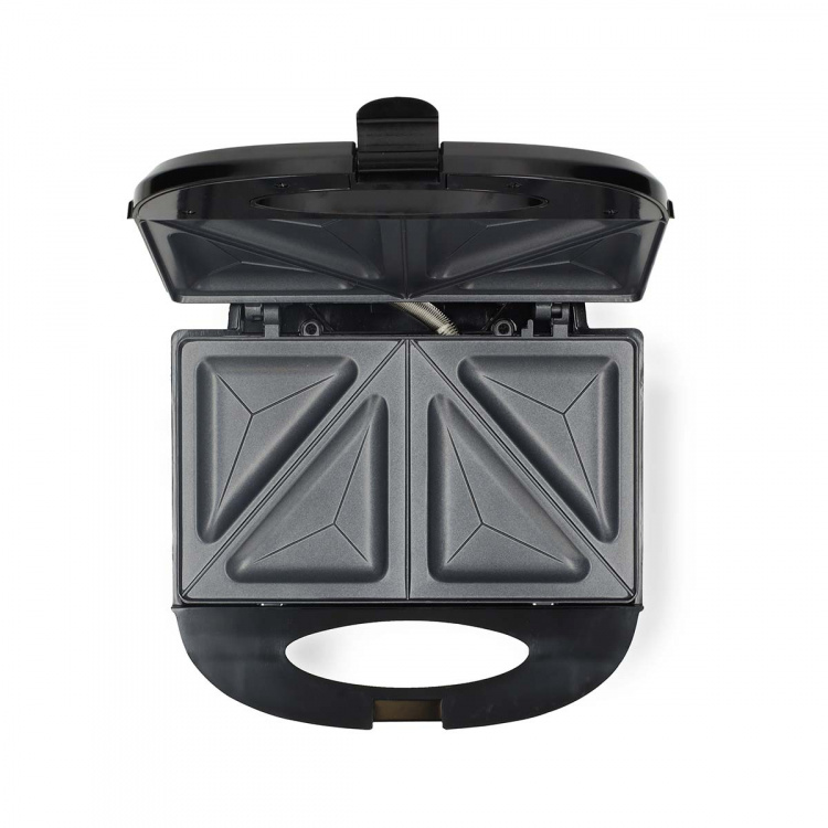 MELISSA Sandwichmaskin | 750 W | Sandwichplater | Automatisk temperaturkontroll | Non-stick-belegg | Svart