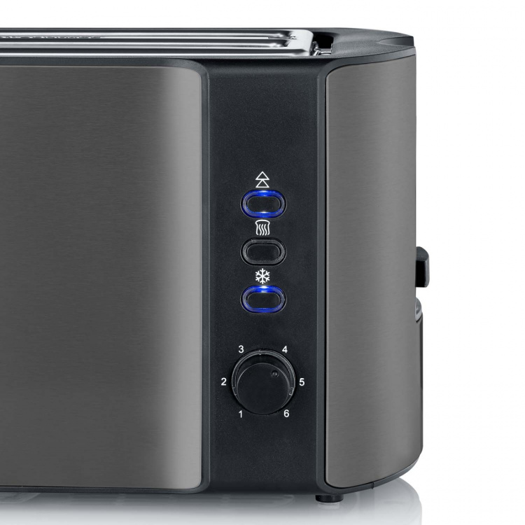 Severin Brödrost 4-skivig inkl bulltråg AT9341