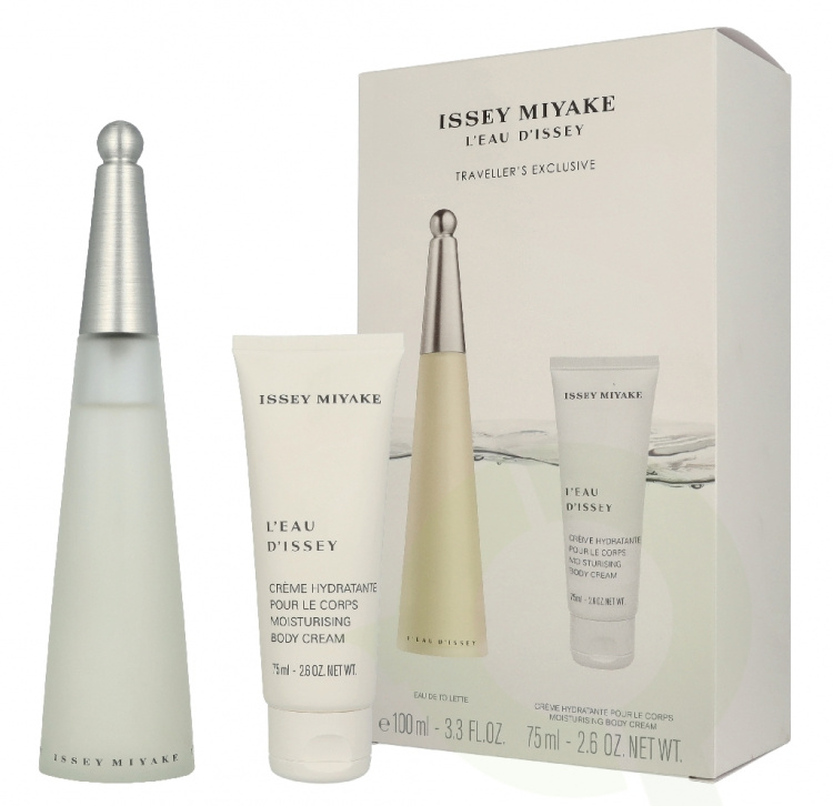 Issey Miyake L\'Eau D\'Issey Pour Femme Giftset 175 ml Edt Spray 100ml/Moisturizing Body Cream 75ml