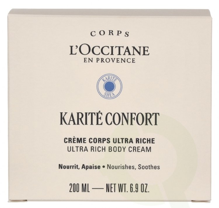 L\'Occitane Shea Butter Ultra Rich Body Cream 200 ml