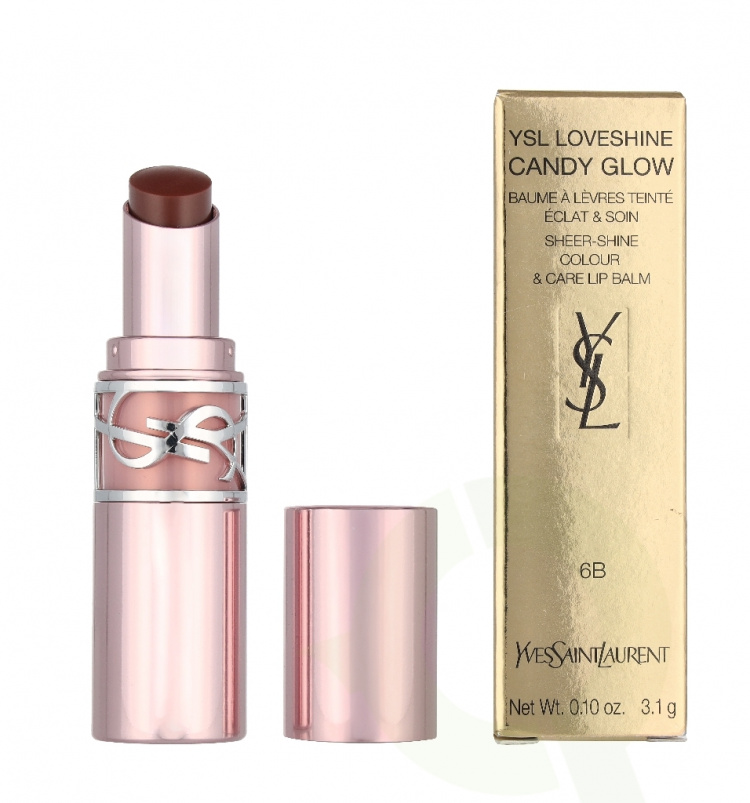 Yves Saint Laurent YSL Loveshine Candy Glow Lip Gloss 3.1 g #6B Brown Nude