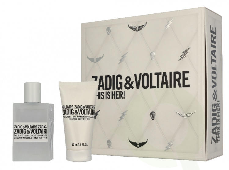 Zadig & Voltaire This Is Her! Giftset 100 ml Edp Spray 50ml/Body Lotion 50ml