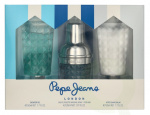 Pepe Jeans For Him Giftset 130 ml Edt Spray 30 ml/Shower Gel 50 ml/Aftershave Balm 50 ml