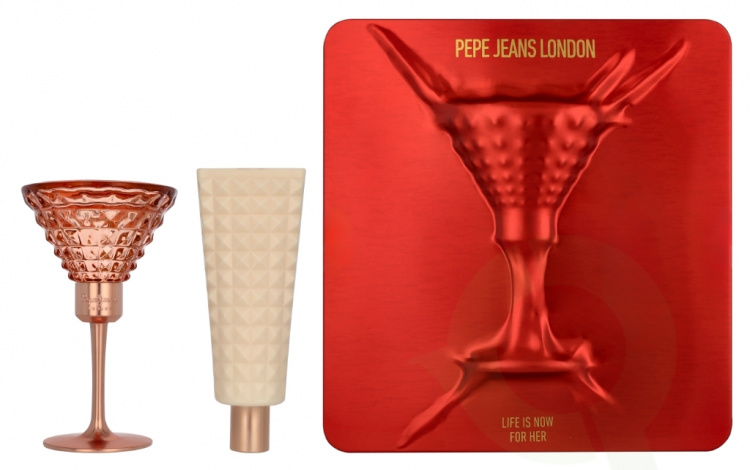 Pepe Jeans Life is Now For Her Giftset 160 ml Edp Spray 80ml/Body Lotion 80ml