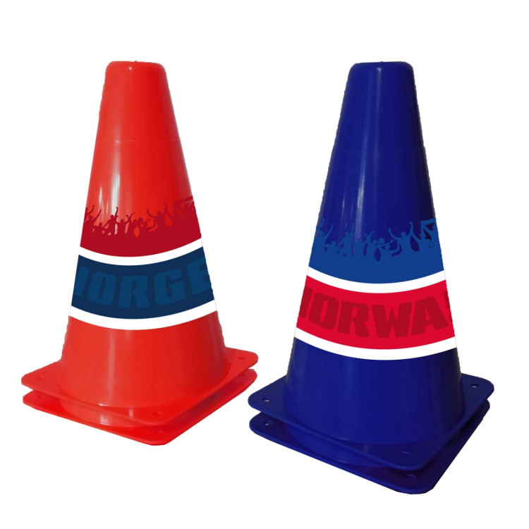 SportMe Fotbollsset NORGE - Boll och Koner