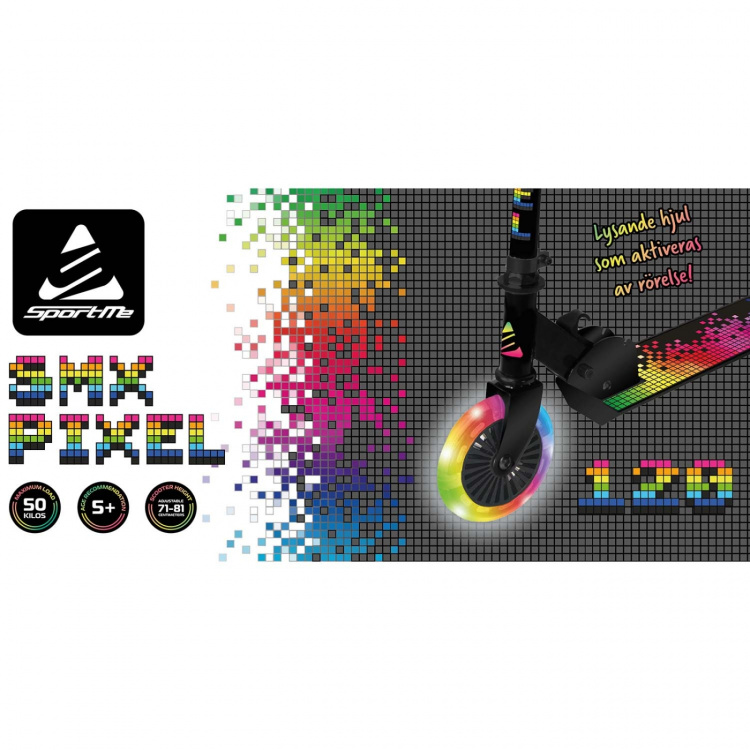 SportMe Kickbike SMX Pixel 120