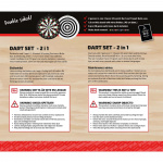 SportMe Dart Set - 2 i 1