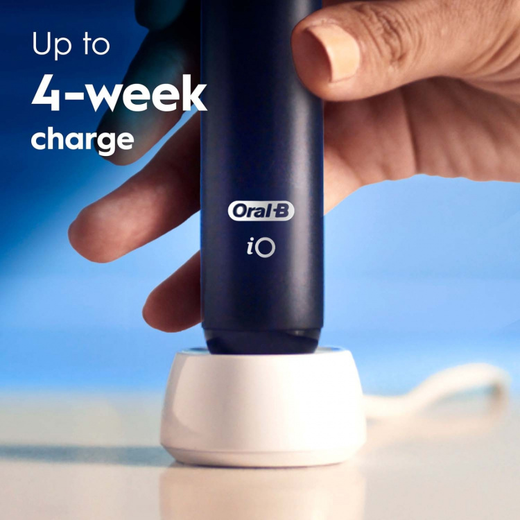 Oral B Eltandborste iO2 Night Black/Calm Pink Duo,1 Travel Ca