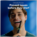 Oral B Eltandborste iO6 Black Lava, 1 Extra Refill