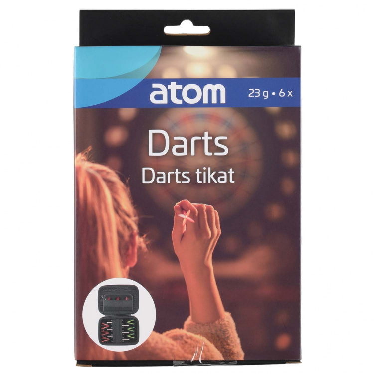 Atom Dartpilar 23 g - 6st i fodral