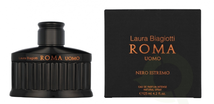 Laura Biagiotti Roma Uomo Nero Estremo Edp Intense Spray 125 ml