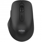 Nilox Trådlös mus Dual Mode (BT + 2,4 GHz) Silent Svart