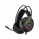 Freaks and Geeks Dobbelt headset med bakgrunnsbelyst mikrofon – PC/PS4/PS5/Xbox One