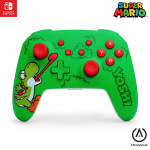 PowerA Trådløs kontroller for Nintendo Switch – Hungry Yoshi – Grønn