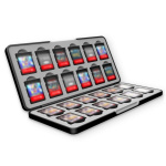 Freaks and Geeks 24-i-1 spillkortetui – Nintendo Switch 2