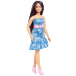 Barbie Fashionista-dukke, Denim-sommerfuglkjole (HyT89)