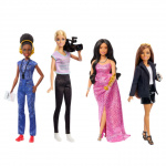 Barbie «Careers: Women in Film» – sett med 4 dukker (HRG54)