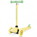 Bold Cube Barnescooter – Tenny 3-hjuls scooter, sitronfarge (SKY005)