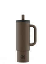 24Bottles Straw Cup – Mocha – 800 ml