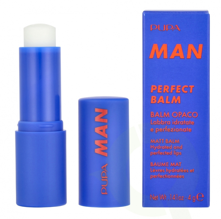 Pupa Milano Pupa Man Perfect Balm Perfect Balm Man 4 g Transparent