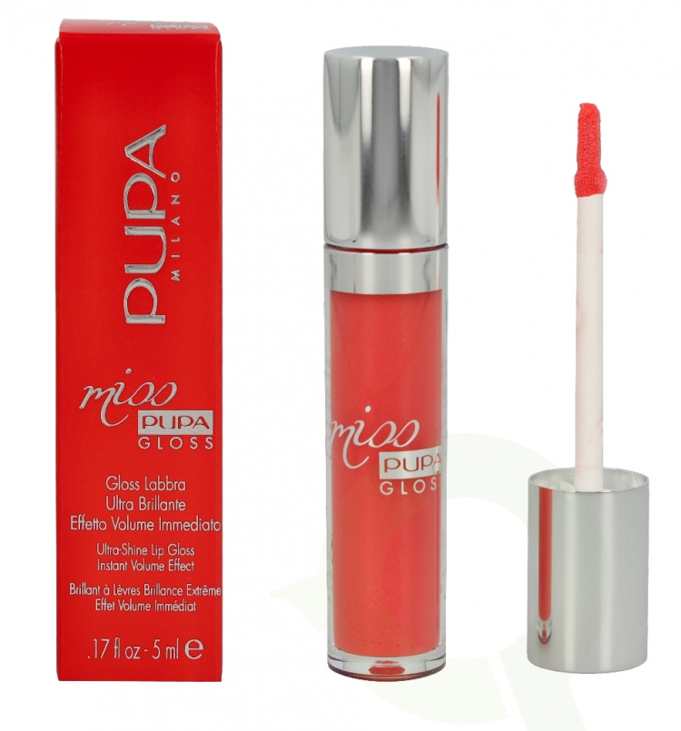 Pupa Milano Pupa Miss Pupa Ultra-Shine Lip Gloss 5 ml #203 Coral Emotion