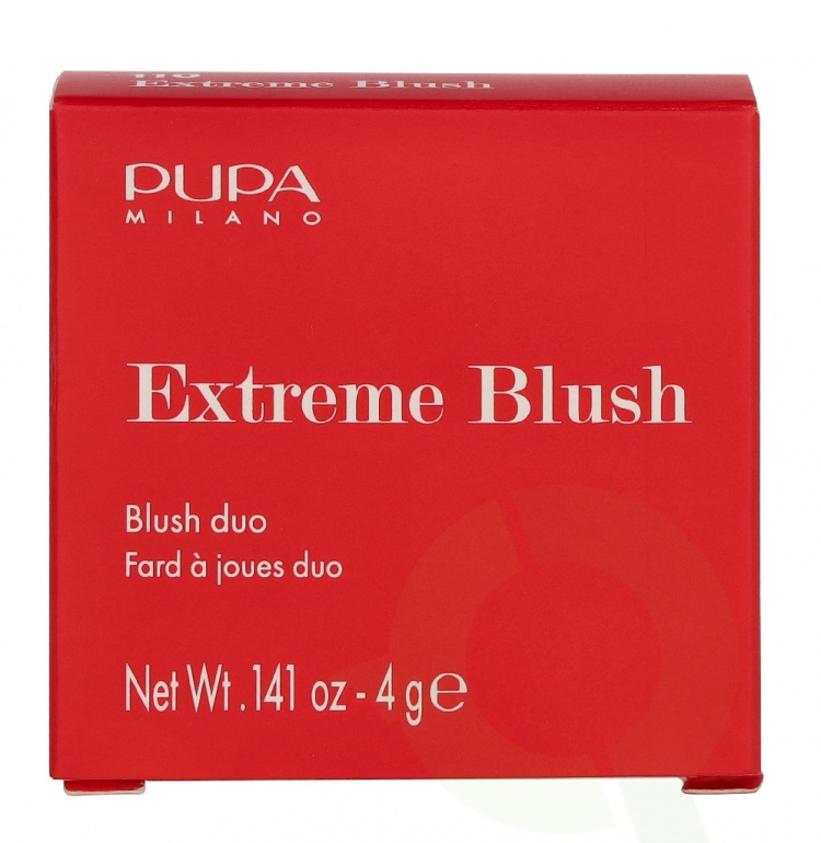 Pupa Milano Pupa Extreme Blush Duo Effect Compact Blush 4 g #110 Radiant Amarant - Glow Watermelon