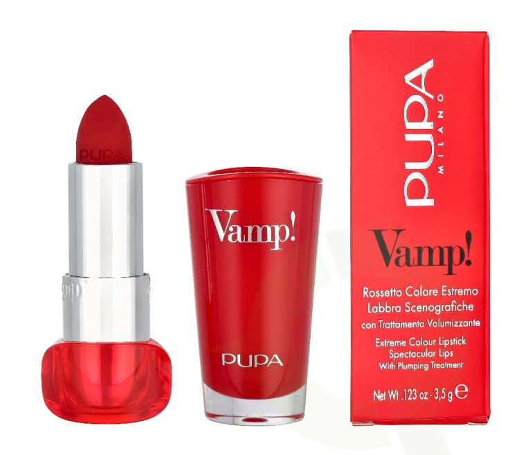 Pupa Milano Pupa Vamp! Extreme Colour Lipstick 3.5 g #302 Ruby Red