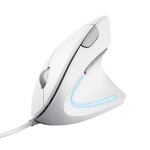 Trust VERTO ERGO MOUSE – HVIT