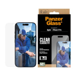 PanzerGlass Skjermbeskytter til iPhone 17 Pro/Classic med EasyAligner
