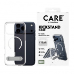 PanzerGlass – CARE Feature Case Transparent med støttefot og MagSafe – iPhone 17 Pro Max