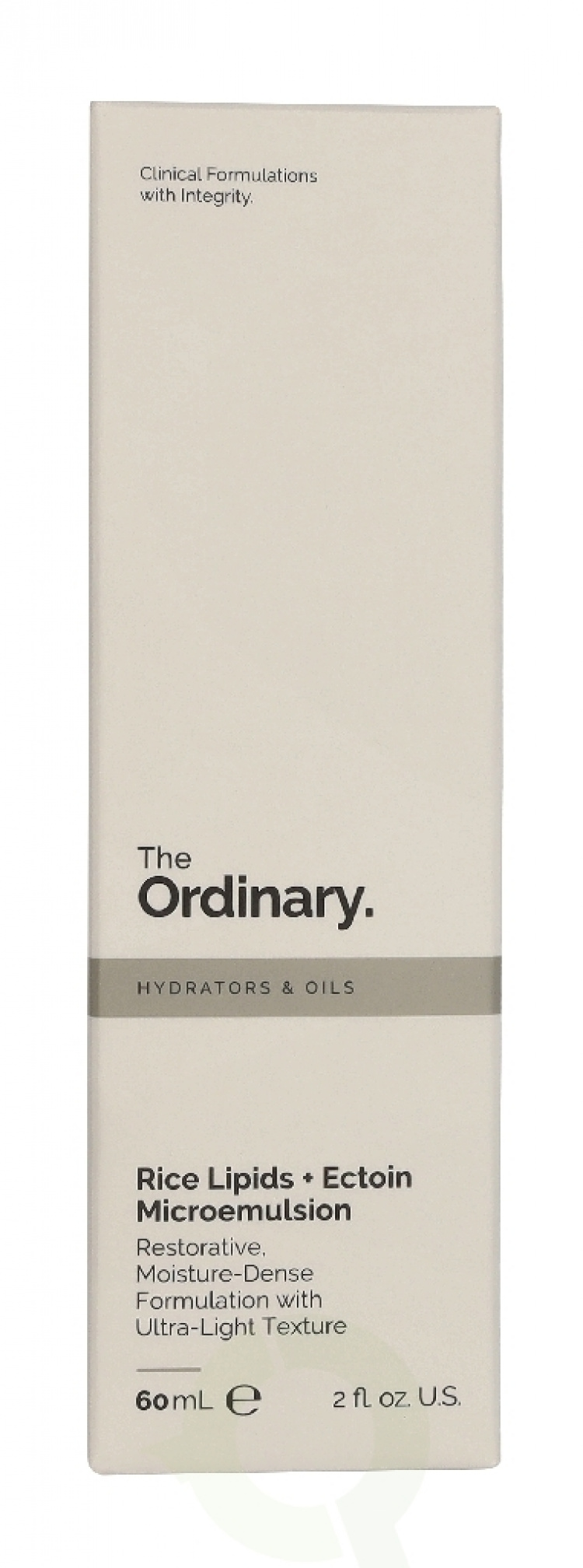 The Ordinary Rice Lipids + Ectoin Microemulsion Moisturizer 60 ml