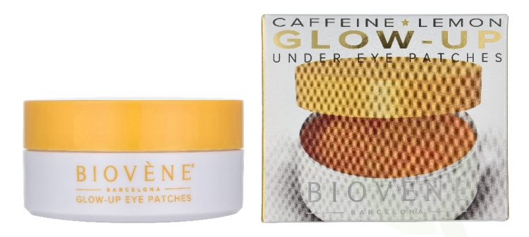 Biovene Glow-Up Caffeine Lemon Under Eye Patches 60 piece 60 Patches
