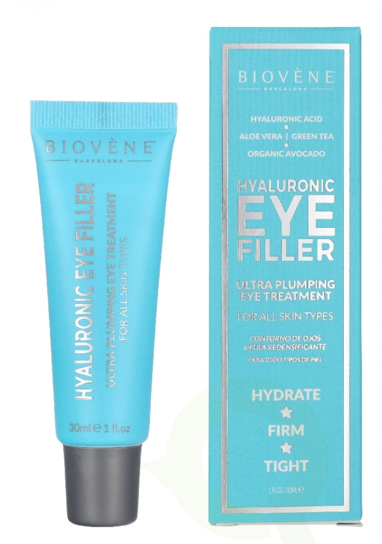 Biovene Hyaluronic Eye Filler Eye Treatment 30 ml Organic Avocado