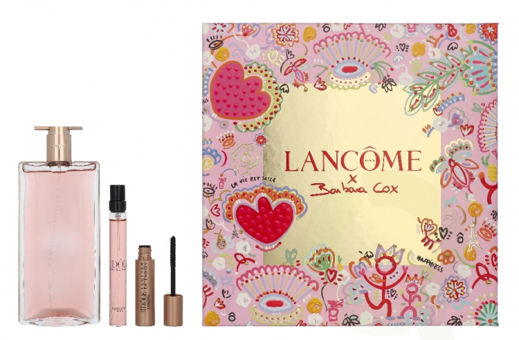 Lancome Lancôme Idole Giftset 62 ml Edp Spray 50ml/Edp Spray 10ml/#01 Black Lash Idole Flutter Extension Mascara 2ml