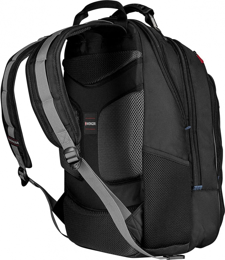 Wenger Carbon Backpack – ryggsekk for 17-tommers bærbar PC, svart