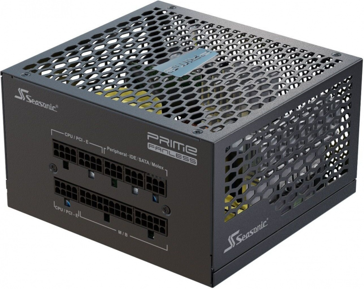 Seasonic Prime Platinum Fanless 500 W -ATX-strømforsyning