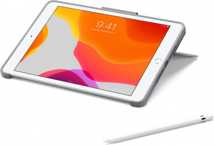 Logitech Combo Touch – tastatur/beskyttelsesetui, for iPad av 7., 8. og