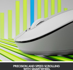 Logitech Signature M650 trådløs mus, hvit