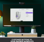 Logitech Signature M650 trådløs mus, hvit