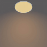 Philips Superslim CL550 taklampe, rund, hvit, 3600 lm, 2700K