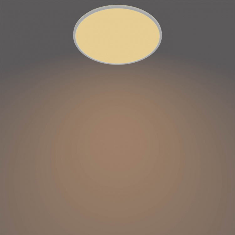 Philips Superslim CL550 taklampe, rund, hvit, 3600 lm, 2700K