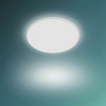 Philips Superslim CL550 taklampe, rund, hvit, 3600 lm, 2700K