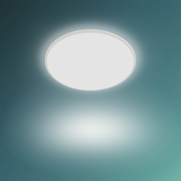 Philips Superslim CL550 taklampe, rund, hvit, 3600 lm, 2700K